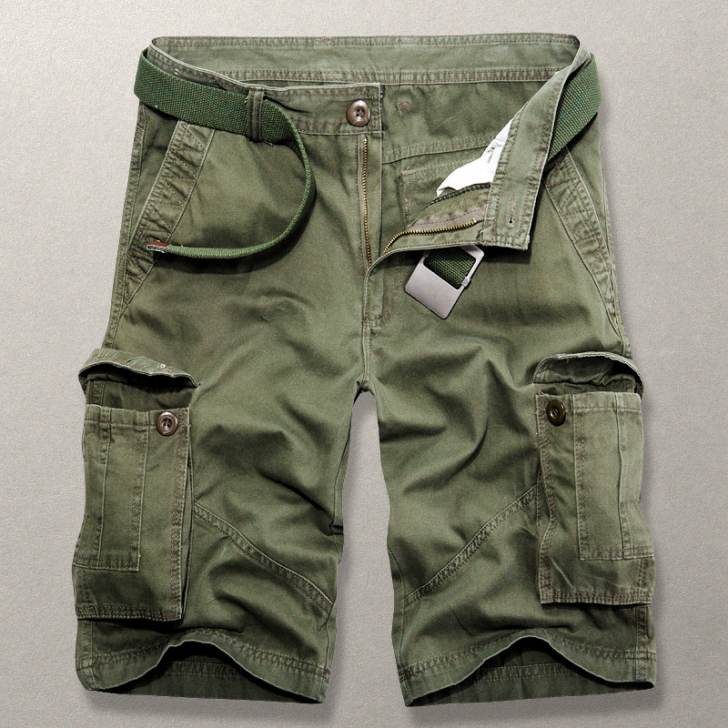 Men's Classic Cotton Cargo Shorts