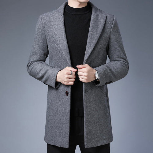 SEBESO MONGOLIAN WOOL OVERCOAT