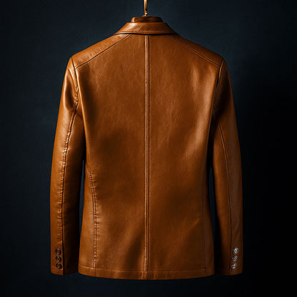 Luca Leather Blazer