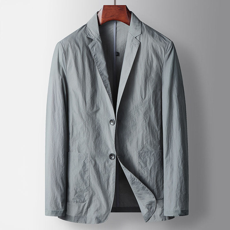 Julian Lightweight Cotton Blazer Jacket
