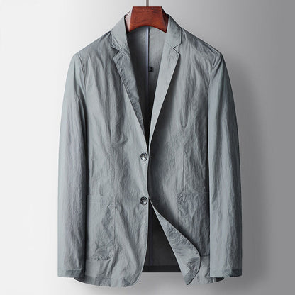 Julian Lightweight Cotton Blazer Jacket