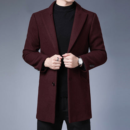 SEBESO MONGOLIAN WOOL OVERCOAT