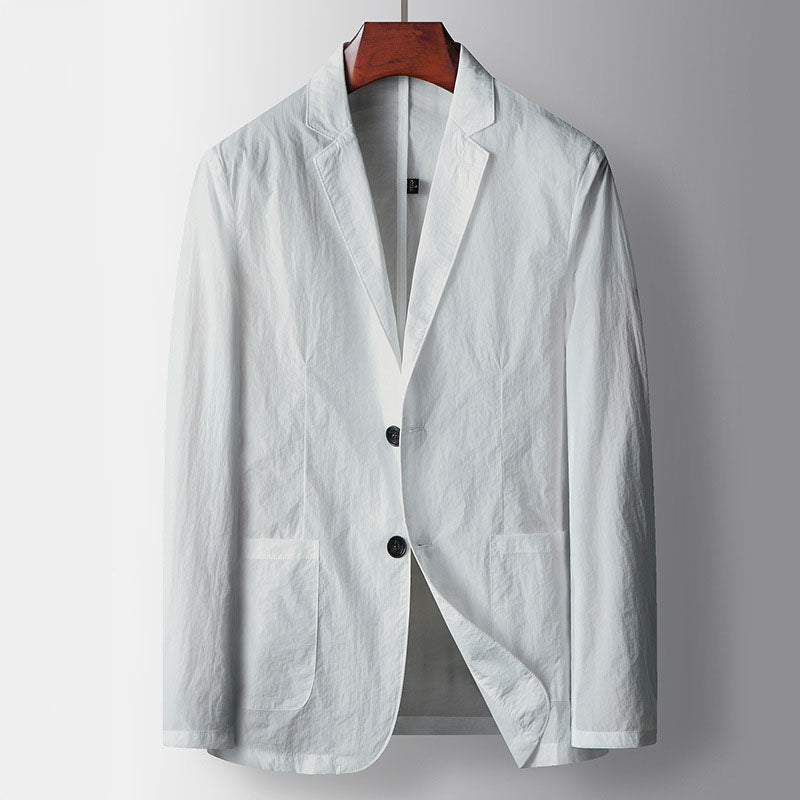 Julian Lightweight Cotton Blazer Jacket