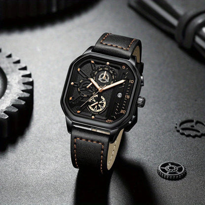 Rafael Square Chronograph Watch