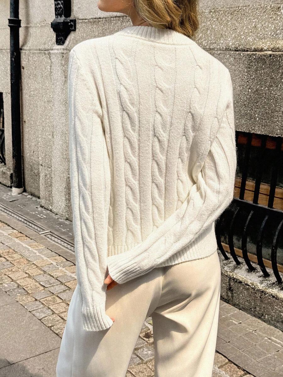 Elyressa Women’s Half-Zip Knit Sweater