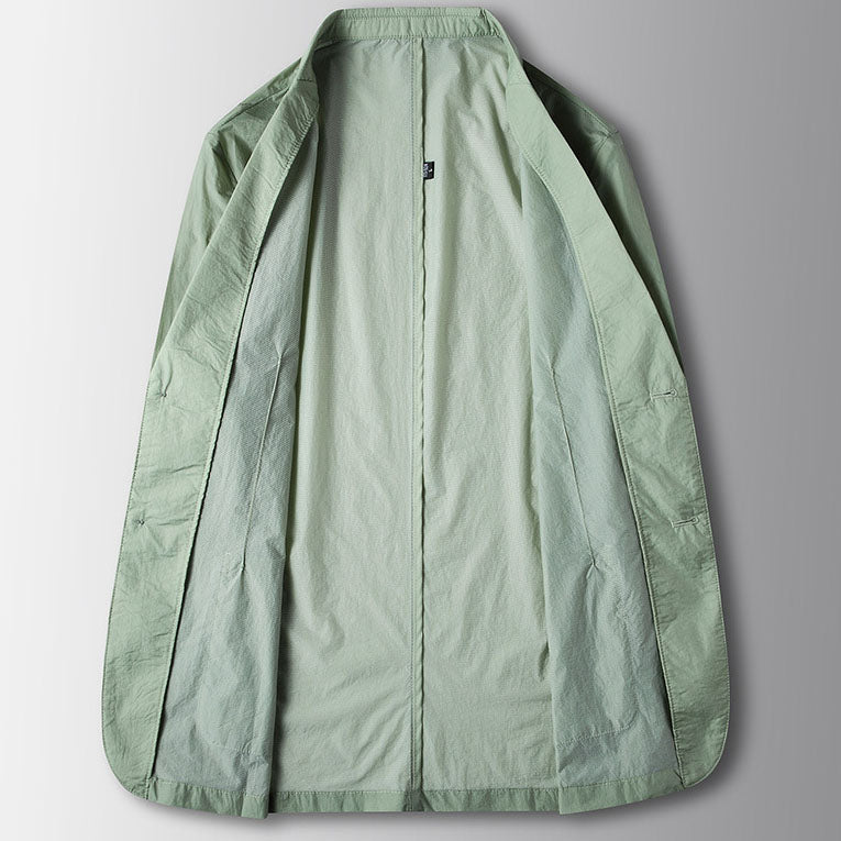 Julian Lightweight Cotton Blazer Jacket