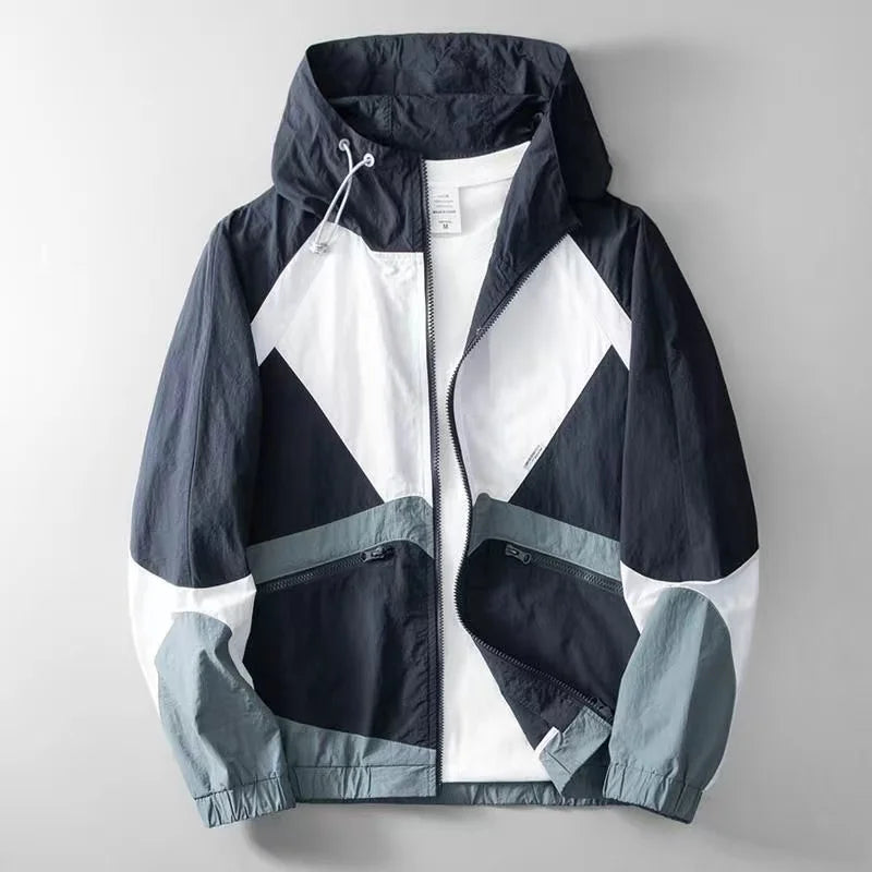 Jason Colorblock Rain Jacket
